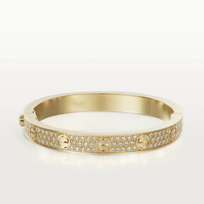 [LUCKY LOVE]LOVE BRACELET 6.1MM DIAMOND-PAVED