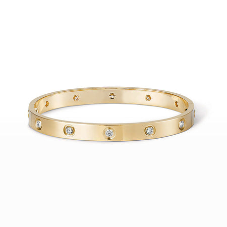 [LUCKY LOVE]LOVE BRACELET 6.1MM 10 DIAMONDS