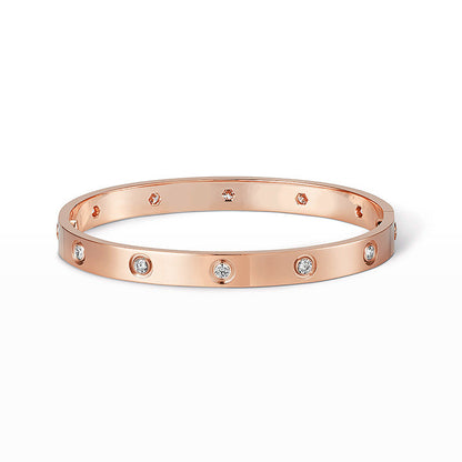 [LUCKY LOVE]LOVE BRACELET 6.1MM 10 DIAMONDS