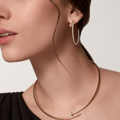 [LUCKY LOVE]JUSTE FULL DIAMOND LARGE EARRINGS