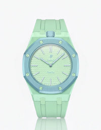 Silicone Strap & Case  Royal Pop  Blaue Acht(Customize  Colors)