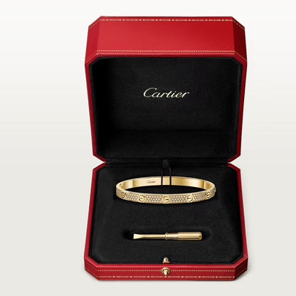 [LUCKY LOVE]LOVE BRACELET 4.8MM DIAMOND-PAVED