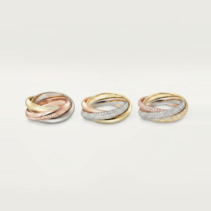 [LUCKY LOVE]TRINITY 3.2MM RING COLLECTION