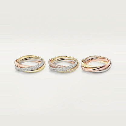 [LUCKY LOVE]TRINITY 2.5MM RING COLLECTION