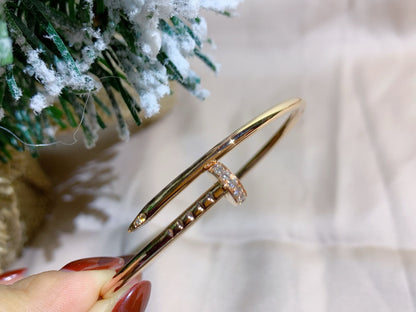 [LUCKY LOVE]JUSTE BRACELET 2.5MM DIAMONDS