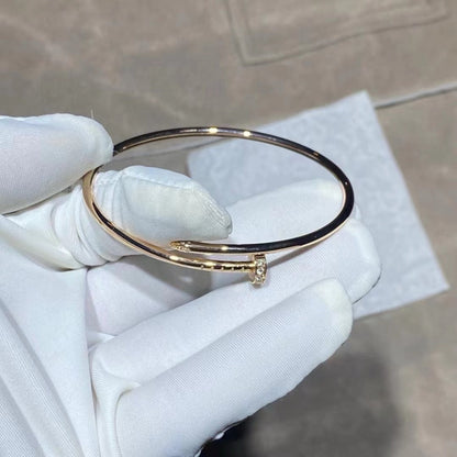 [LUCKY LOVE]JUSTE BRACELET 2.5MM DIAMONDS