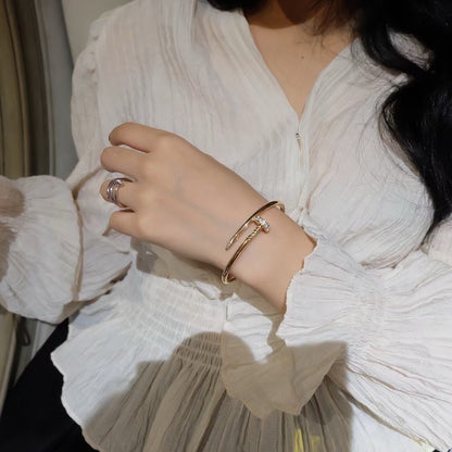 [LUCKY LOVE]JUSTE BRACELET 3.5MM DIAMONDS