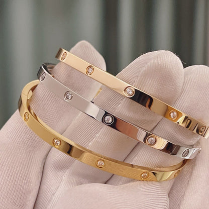 [LUCKY LOVE]LOVE BRACELET 3.65MM 10 DIAMONDS
