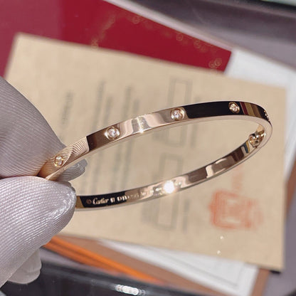 [LUCKY LOVE]LOVE BRACELET 3.65MM 10 DIAMONDS
