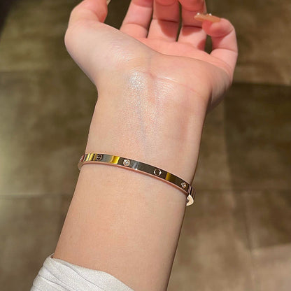 [LUCKY LOVE]LOVE BRACELET 3.65MM 6 DIAMONDS