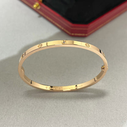 [LUCKY LOVE]LOVE BRACELET 3.65MM 6 DIAMONDS