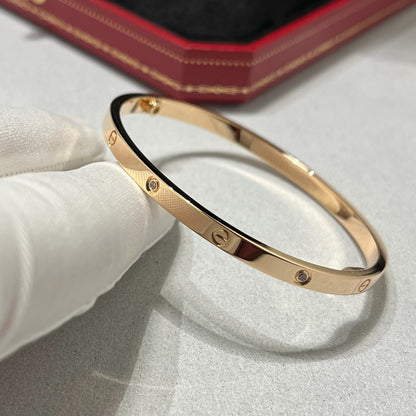[LUCKY LOVE]LOVE BRACELET 3.65MM 6 DIAMONDS