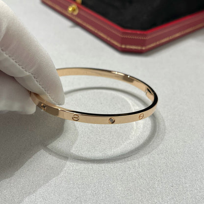[LUCKY LOVE]LOVE BRACELET 3.65MM 6 DIAMONDS