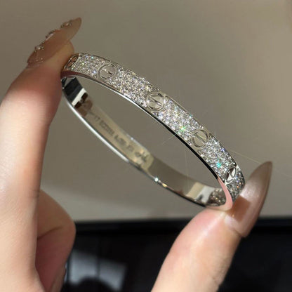 [LUCKY LOVE]LOVE BRACELET 6.1MM DIAMOND-PAVED