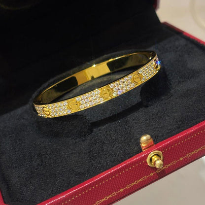 [LUCKY LOVE]LOVE BRACELET 6.1MM DIAMOND-PAVED