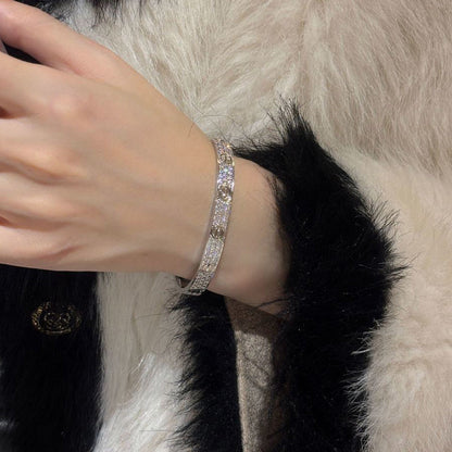 [LUCKY LOVE]LOVE BRACELET 6.1MM DIAMOND-PAVED