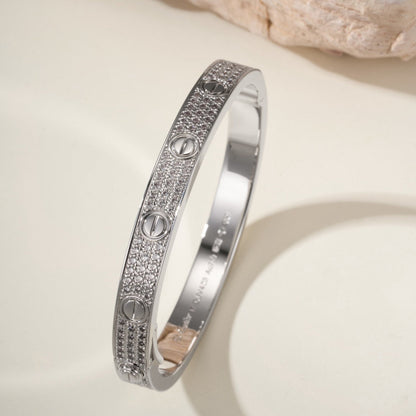 [LUCKY LOVE]LOVE BRACELET 6.1MM DIAMOND-PAVED