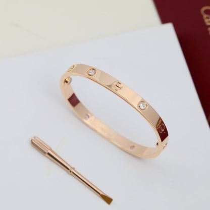 [LUCKY LOVE]LOVE BRACELET 6.1MM 4 DIAMONDS
