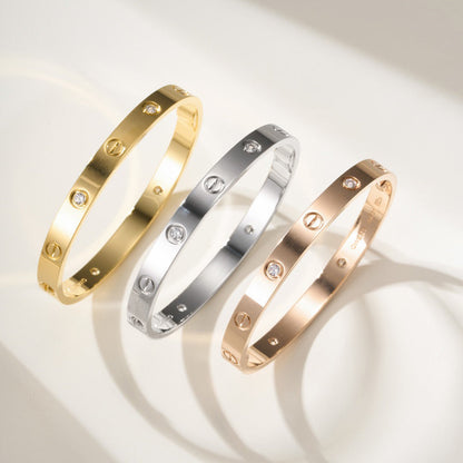 [LUCKY LOVE]LOVE BRACELET 6.1MM 4 DIAMONDS