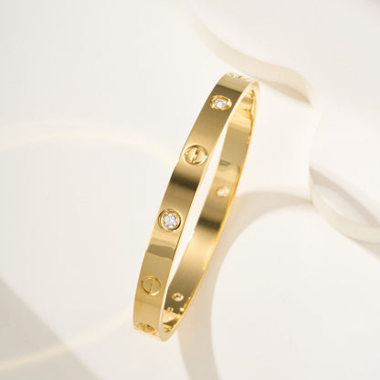[LUCKY LOVE]LOVE BRACELET 6.1MM 4 DIAMONDS