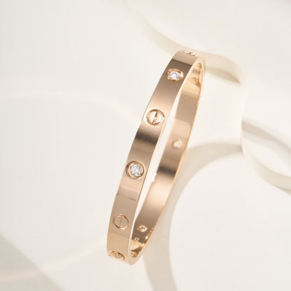 [LUCKY LOVE]LOVE BRACELET 6.1MM 4 DIAMONDS