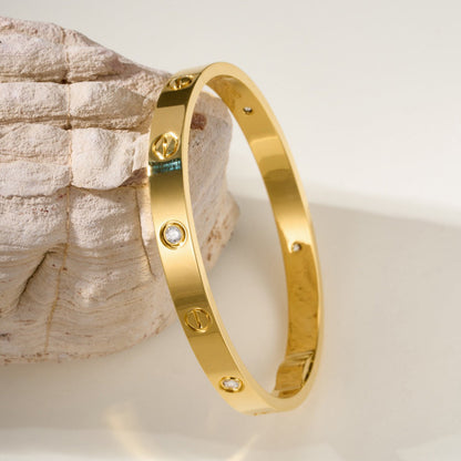 [LUCKY LOVE]LOVE BRACELET 6.1MM 4 DIAMONDS