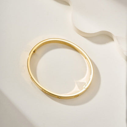 [LUCKY LOVE]LOVE BRACELET 6.1MM 4 DIAMONDS