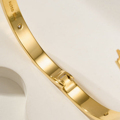[LUCKY LOVE]LOVE BRACELET 6.1MM 4 DIAMONDS