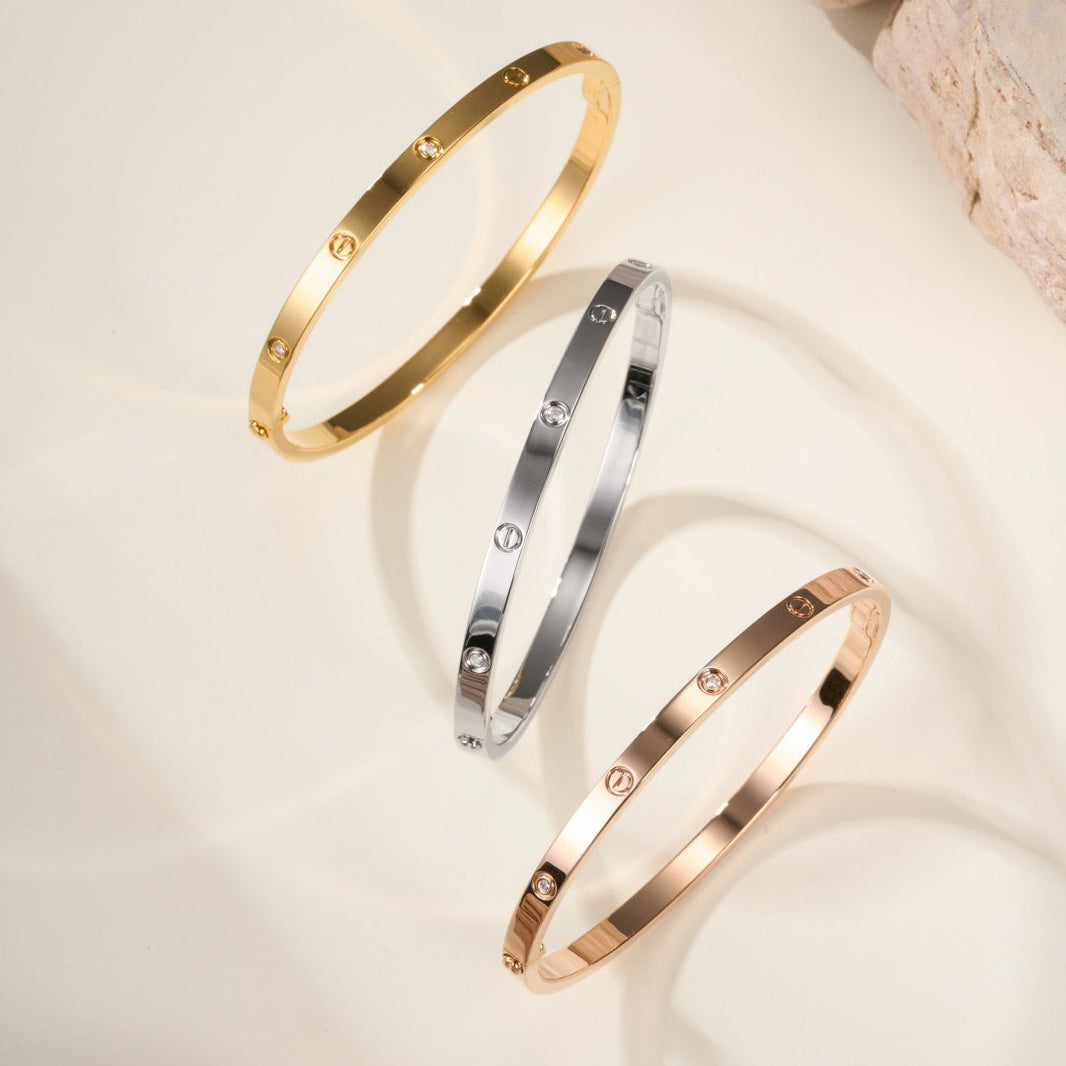 [LUCKY LOVE]LOVE BRACELET 3.65MM 6 DIAMONDS