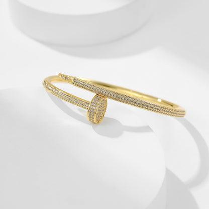 [LUCKY LOVE]JUSTE BRACELET 3.5MM ALL DIAMONDS