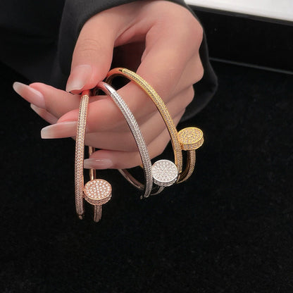 [LUCKY LOVE]JUSTE BRACELET 3.5MM ALL DIAMONDS