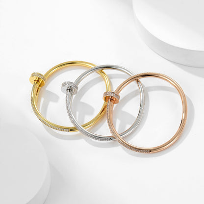 [LUCKY LOVE]JUSTE BRACELET 3.5MM ALL DIAMONDS