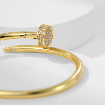 [LUCKY LOVE]JUSTE BRACELET 3.5MM ALL DIAMONDS