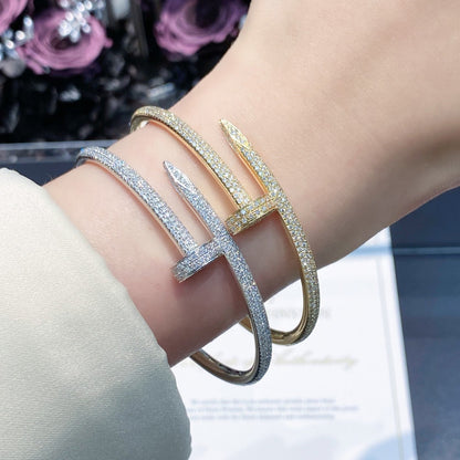 [LUCKY LOVE]JUSTE BRACELET 3.5MM ALL DIAMONDS