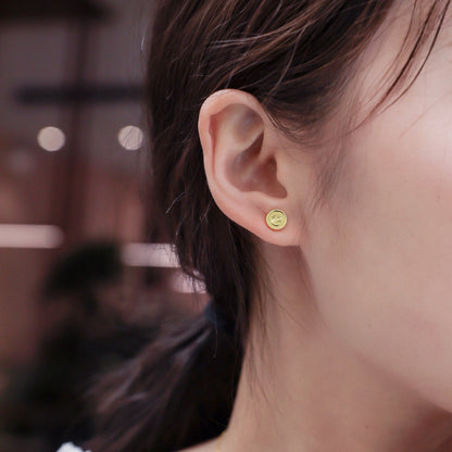 [LUCKY LOVE]LOVE EARRINGS 7.2MM