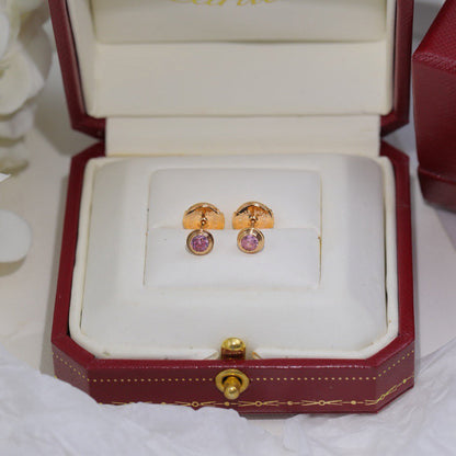[LUCKY LOVE]DAMOUR PING DIAMOND EARRINGS