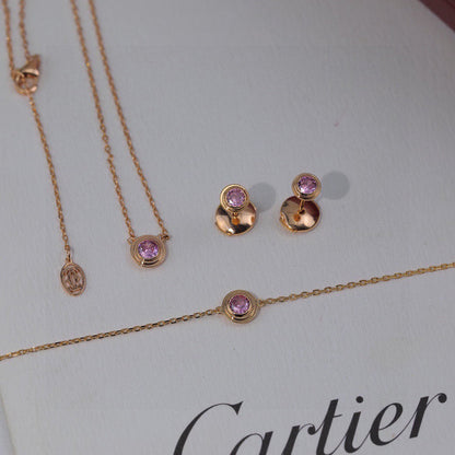 [LUCKY LOVE]DAMOUR PING DIAMOND EARRINGS