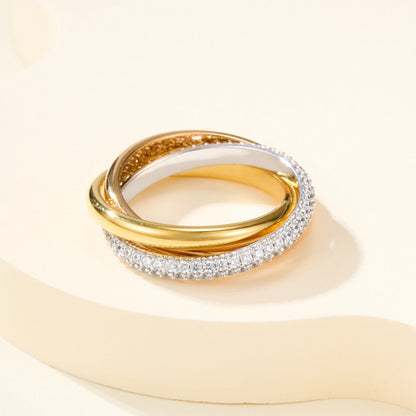 [LUCKY LOVE]TRINITY 3.2MM RING COLLECTION