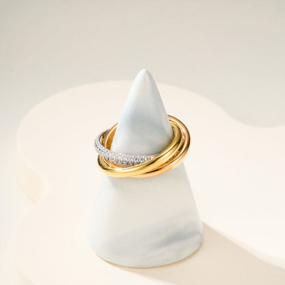 [LUCKY LOVE]TRINITY 2.5MM RING COLLECTION