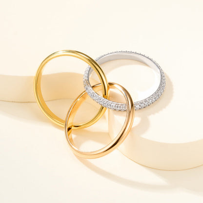 [LUCKY LOVE]TRINITY 2.5MM RING COLLECTION