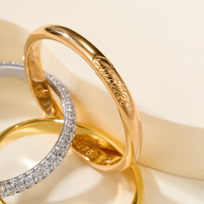 [LUCKY LOVE]TRINITY 2.5MM RING COLLECTION
