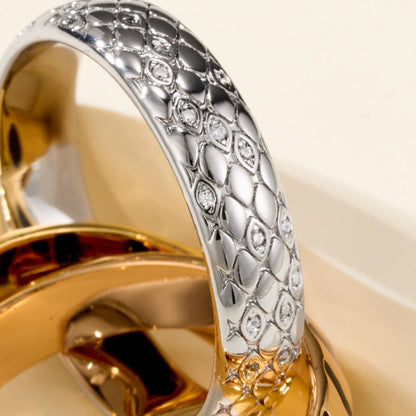 [LUCKY LOVE]TRINITY  RING LEOPARD PRINT