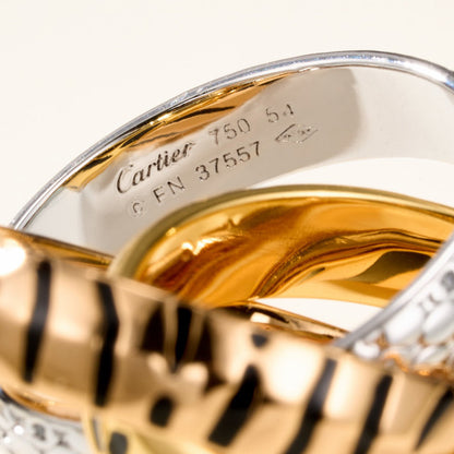 [LUCKY LOVE]TRINITY  RING LEOPARD PRINT