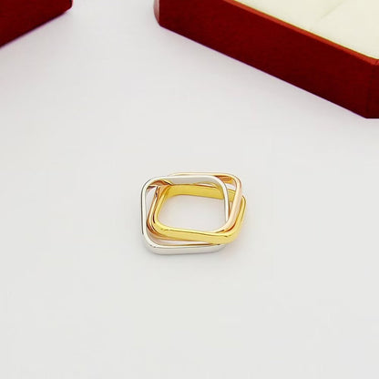 [LUCKY LOVE]TRINITY 3.5MM CUSHION RING COLLECTION