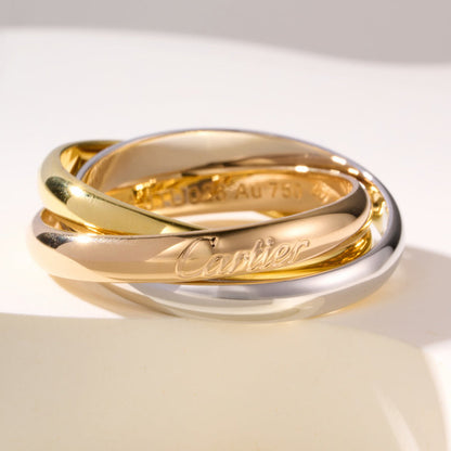 [LUCKY LOVE]TRINITY 3.2MM RING COLLECTION