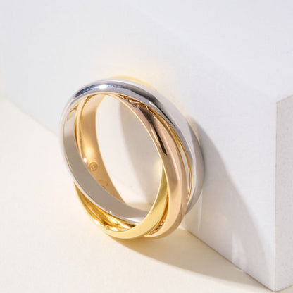 [LUCKY LOVE]TRINITY 3.2MM RING COLLECTION