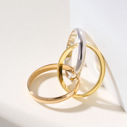 [LUCKY LOVE]TRINITY 2.5MM RING COLLECTION
