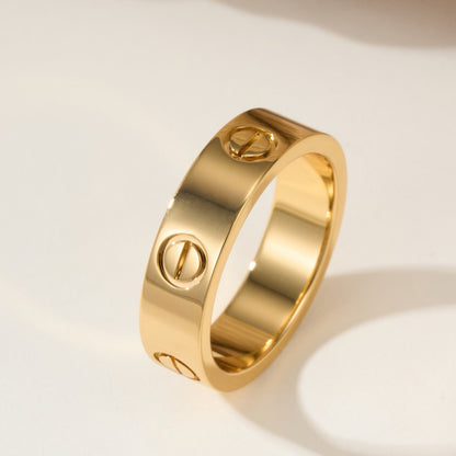 [LUCKY LOVE]LOVE RING 5.5MM NO DIAMOND