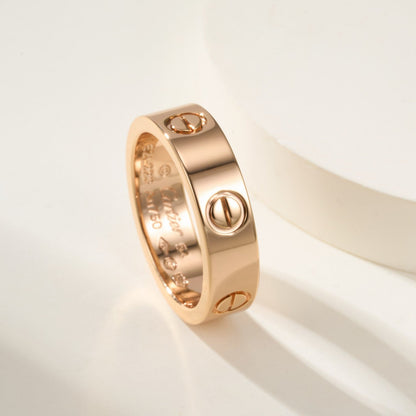 [LUCKY LOVE]LOVE RING 5.5MM NO DIAMOND