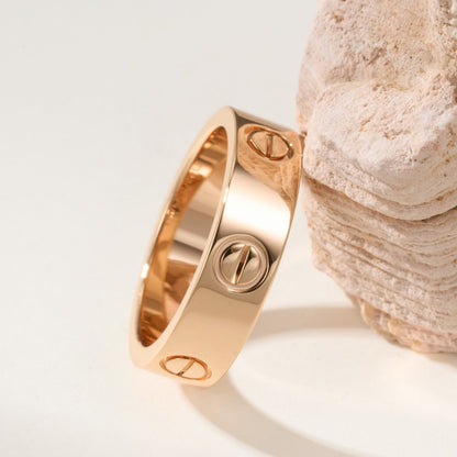 [LUCKY LOVE]LOVE RING 5.5MM NO DIAMOND